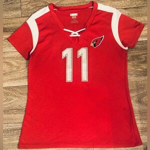 NFL Arizona Cardinals Red Jersey with White Trim
